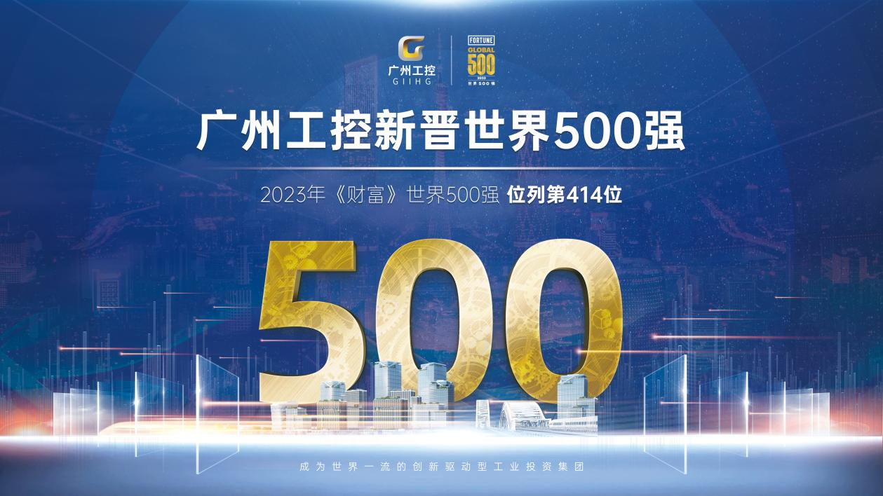 新起点！广州工控首次上榜世界500强  位列第414位